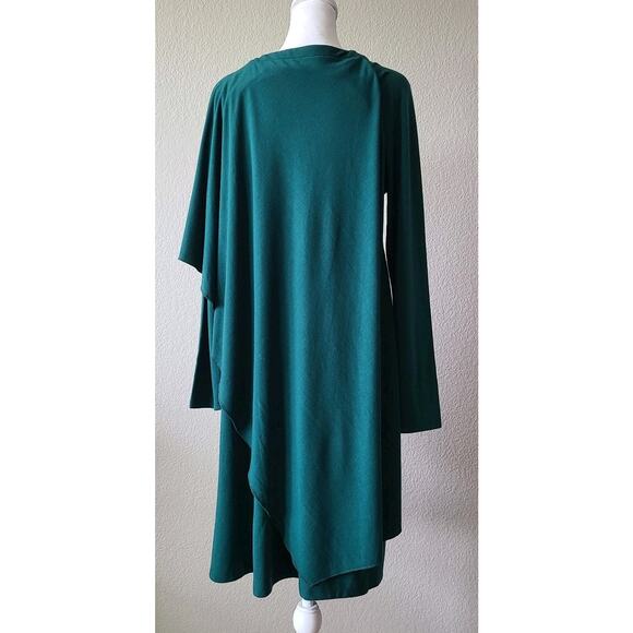 NWT Soft Surroundings Women Asymmetrical‎ Dress Medium Lagenlook Layered Art - Picture 3 of 13